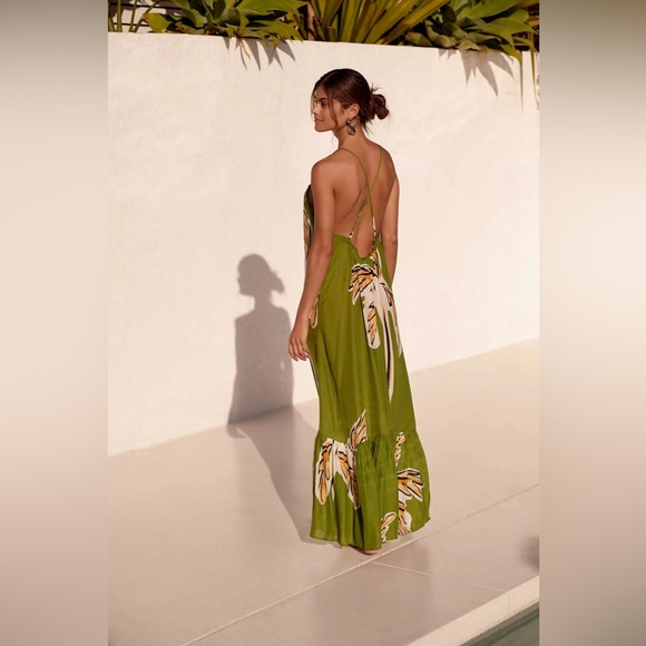 Anthropologie The Malika Printed Dress: LouLou Avenue Edition - Picture 2 of 10